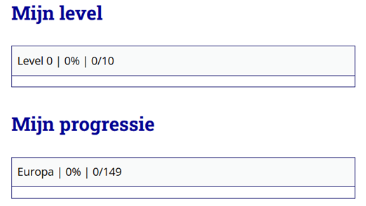Mijn level